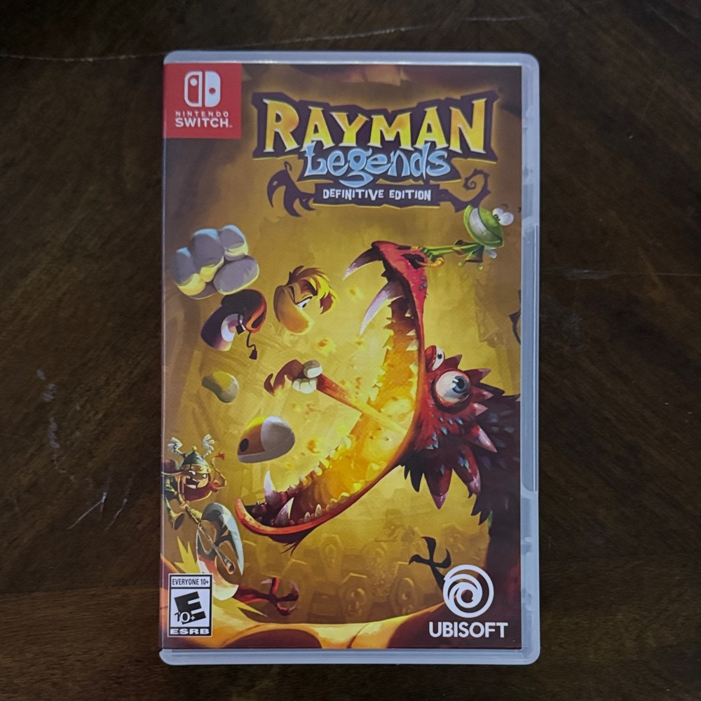 Nintendo Switch Rayman Legends Definitive Edition - Yellow and Red Cover